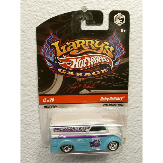 Hot Wheels Larry's Garage TEAL Dairy Delivery 12/20