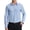 Blue, variant on Mens White Long Sleeve Dress Shirts Stretch Business Shirt Button Down Wrinkle Free Formal Shirts