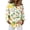 Gold, variant on Fgvctg Women's Hawaiian Shirts Casual Summer Beach Shirts Fashion Long Sleeve Button Down Shirt Loose Tropical Floral Print Holiday Outfits Dark Blue 2XL