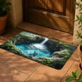 thumbnail image 5 of Qiweii 3D Optical Illusion Area Rug，Visual Trick Decorative Floor Mat，Home Bedroom Entryway Accent Rug, 5 of 5