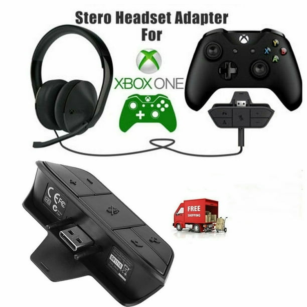 Xbox One Headset Adapter Stereo Headphone Audio Game Adapter For Microsoft Xbox One Controller