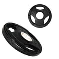 thumbnail image 2 of Par de Discos Olímpicos Tayga Rubber 3 Agarres 5.5 LB, 2 of 3