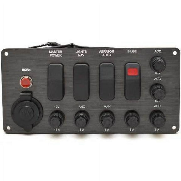 Lund Boat Switch Fuse Panel 2118781 | 1625 Fury XL 8 x 3 7/8 Inch