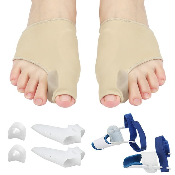 Bunion Corrector Hallux Valgus Pain Kit Orthopedic Big Toe Straightener Separator Protective Sleeves Correction Aid