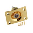 thumbnail image 1 of Replacement For Gibson Epiphone TL Electric Guitar Audio Socket Panel 1/4" 6.35mm Square Audio Jack Mount, 1 of 8