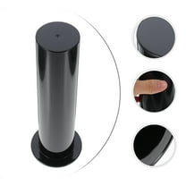 FOLOYORI Hair Ties Holder Acrylic Black Simple Design Hair Tie Organizer for Home and Store Use 1Pcs