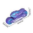 thumbnail image 3 of Deformable Motorcycle Toy Car for Kids, 3-in-1 Drifting Racer & Stunt Slide Car, Friction Powered Transformable Vehicle, Educational Toys for Toddlers Boys Girls, 3 of 6