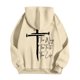 thumbnail image 4 of WILLBEST Sudaderas Deportivas para Hombre, Sudadera Informal con Capucha y Diseño Estampado De Dios para Hombre, Jersey De Manga Larga, Ropa Cómoda para Uso Diario Mediana​​, 4 of 4