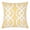 Yellow, variant on Nandini Yellow Abstract Polyester 20 in. x 20 in. Throw Pillow