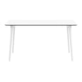 thumbnail image 2 of Siesta ISP690-WHI 55 in. Maya Rectangle Table, White, 2 of 30