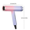 thumbnail image 3 of Inerposs High-Power Hair Dryer, Low Radiation Ionic Blow Dryer with Intelligent Temperature Control and Portable Salon Blowing Comb, 3 of 7
