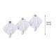 thumbnail image 2 of Juego de decoración al aire libre con luz LED Halloween Ghost | Accesorios de estaca fantasma brillante de 3 piezas | Resistente a la intemperie | Fácil instalación del césped | Decoración de patio, 2 of 5