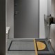 thumbnail image 2 of Outdoor Indoor Entrance Door Mat PVC Silk Loop Minimalist Dust Carpet Anti-Slip Mats My Lux Decor Round, 2 of 15