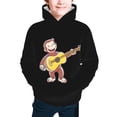 thumbnail image 2 of Curious George Boys' Hoodie Realistic 3d Print Graphic Hooded Sweatshirts With Drawstring, 2 of 5
