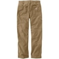 thumbnail image 3 of Carhartt Men's Rugged Flex Rigby Dungaree Stretch Work Pants Dark Khaki 35W x 34L, 3 of 3