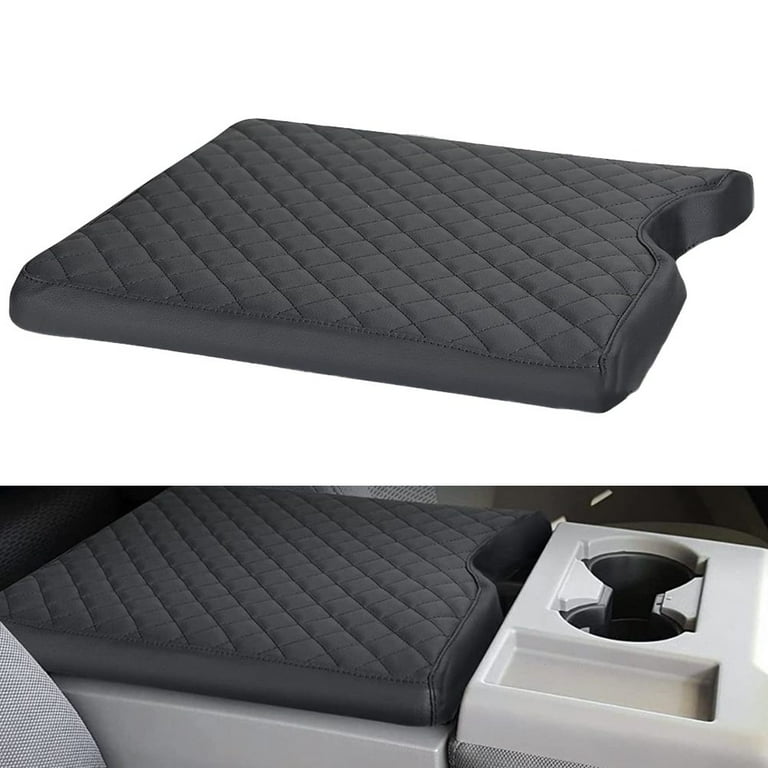 Black Fabric Center Console Armrest Cover For 2013-2016 Ford Escape – Fleece, Durable