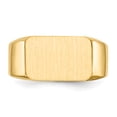 thumbnail image 4 of 14K Yellow Gold Men's Signet Ring Size 10, 4 of 6