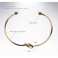 thumbnail image 2 of Pulseras con nudo infinito bañadas en oro para mujer | Pulsera de oro para mujer, 2 of 5