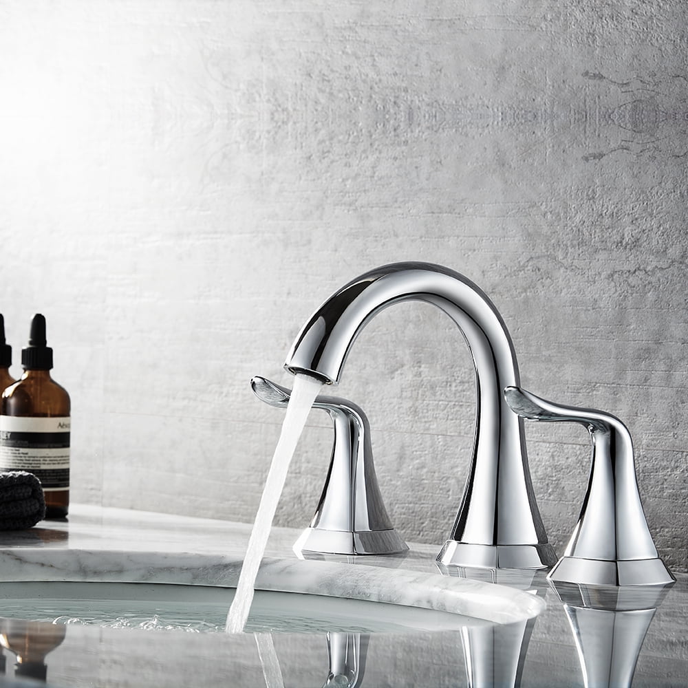 Vinnova Beverly Two-Handle 8-Inch Widespread Bathroom Faucet