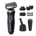 thumbnail image 2 of Braun Series 7 7085cc Flex Rechargeable Wet & Dry Men's Electric Shaver with Clean & Charge Station, Stubble & Beard Trimmer, 2 of 7