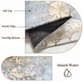 thumbnail image 6 of 2x3 Ft Entryway Area Rug, Coastal Kitchen Rug Runner Washable Floor Mat, Beach Summer Nautical Starfish Coral Non Slip Indoor Door Mat Throw Carpet for Bathroom Living Room Bedroom, 6 of 8