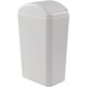 thumbnail image 1 of 14 L Cubo de Basura de Plástico, Bote de Basura Delgados con Tapa Abatible (Gris Claro), 1 of 4