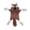thumbnail image 1 of Pet Cotton Rope Squeaky Toy Sounding Paper Crinkly Sound Toy Rope for Dogs Cats, 1 of 3