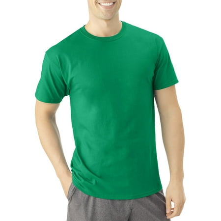 Fruit of the Loom Men's Platinum Eversoft Short Sleeve Crew T Shirt, up to Size 4XL