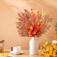 thumbnail image 1 of Flores Artificiales para Decoración de Halloween y Acción de Gracias, 12 Unidades., 1 of 6