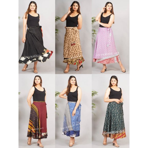 Sari Wrap Skirt