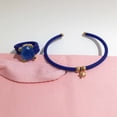 thumbnail image 4 of New coming Gemstone ring with leather rope Spanish bear Style Earrings Valentine‘s Gift Colorful Fine Jewelry, 4 of 7
