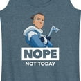 thumbnail image 3 of Avatar - The Last Airbender - Sokka Nope - Women's Racerback Tank Top, 3 of 5