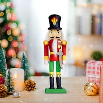 FRCOLOR 1 Set Christmas Nutcracker Puppet for Craft Painting and Ornament