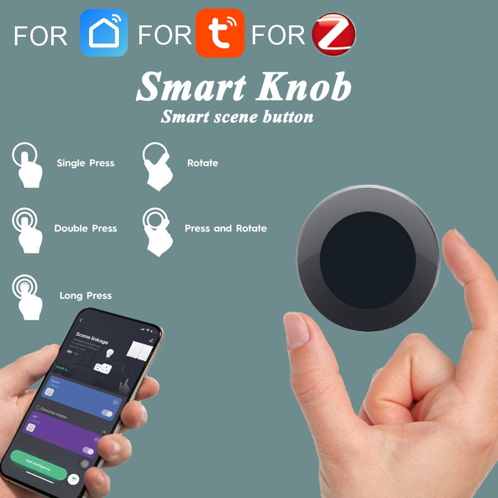 Home Smart Knob Button Situation Switch For Zigbee For Tuya Knob Wireless Scene Electrical Equipment Tool Accessory