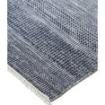 thumbnail image 6 of 10' X 13' Blue And Gray Wool Striped Hand Knotted Area Rug, 6 of 8