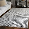 thumbnail image 2 of SAFAVIEH Natura Calanthia Geometric Area Rug, Ivory/Black, 2'3" x 4', 2 of 12