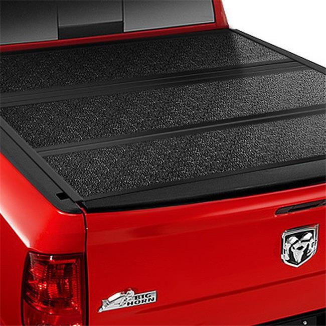 Bak Industries 772602 Tonneau Cover Bakflip F1 Hard Panel Fold Up Lockable Using Tailgate Handle Lock Black Fiberglass Can Be Used With Bak Tool Box Walmart Canada