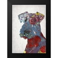 thumbnail image 2 of Ogren, Sarah 11x14 Black Modern Framed Museum Art Print Titled - Abstract Dog II, 2 of 5