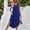 Dresses-307Blue, variant on Maxi Dresses for Women Sleeveless V-Neck Solid Color Long Dress High Low Curved Hem Loose Fit Tank Dress Summer Beach Vacation Daily Lounge