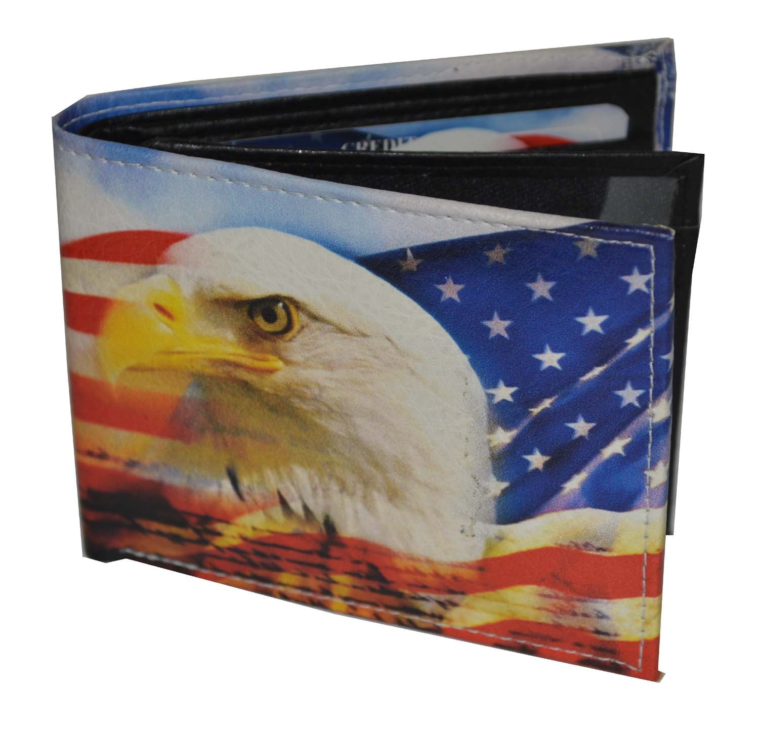 Men's Bifold Exotic Wallet With Hundred Dollar Bill Design - Holds 6 Cards & IDs, Includes Gift Box - View #5