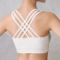 thumbnail image 3 of Women Rimless Yoga Running Sports Bra with Pads for Support and Comfortable Fit|Breathable Seamless Design for Everyday Exercise, 3 of 4