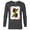 Charcoal Heather, variant on Marvel X-Men Rogue Playing Card 90s - Long Sleeve T-Shirt for Men – Customized-Athletic Heather
