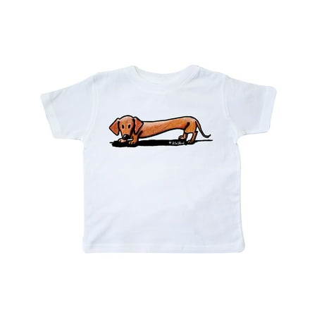 

Inktastic Little Red Doxie Gift Toddler Boy or Toddler Girl T-Shirt