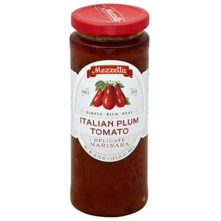 Mezzetta Italian Plum Tomato Delicate Marinara Sauce, 16.25 oz, (Pack of