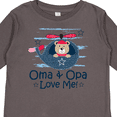 thumbnail image 4 of Inktastic Oma and Opa Love Me Grandson Boys Long Sleeve Toddler T-Shirt, 4 of 5