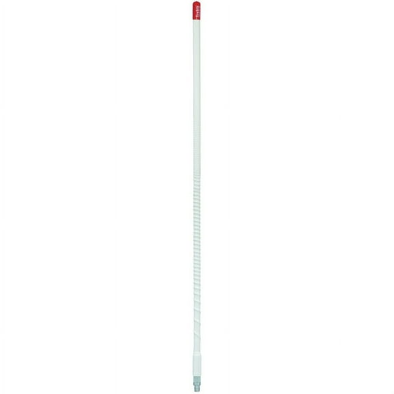 Firestik - Kw2-W 2 Foot Heavy Duty Trim To Tune 100 Watt Top Loaded Fiberglass 5/8 Wave Cb Antenna With 3/8"X24" Threaded Base In White