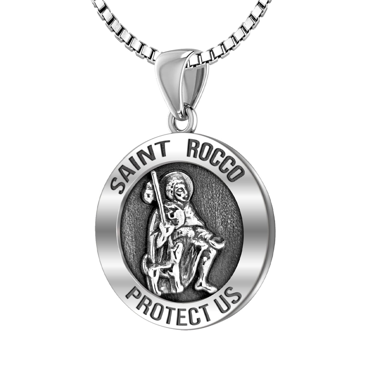 18mm x 25mm Solid 925 Sterling Silver Antique-Style Mother & Daughter Pendant Charm 