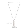thumbnail image 2 of Miangastore Delicate Perfume Bottle Pendant Jewelry Practical Pet Urn Memorial Necklace, 2 of 9