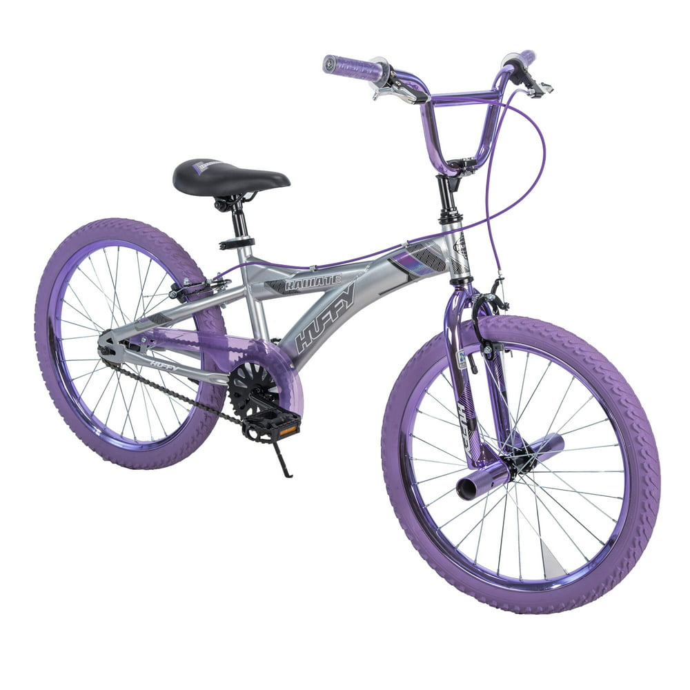 Huffy 20" Radium Metaloid BMXStyle Girls Bike, Purple