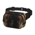 thumbnail image 2 of Balery Grassland Sunflower Cow Mochila Cinturón para Mujeres y Hombres, Bolsa de Cintura Impermeable de Doble Capa con Correa, 2 of 9
